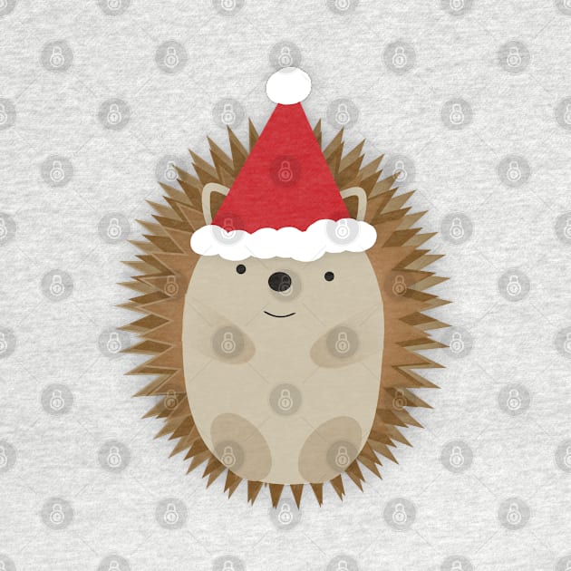 Santa Hedgehog by Hedgie Designs